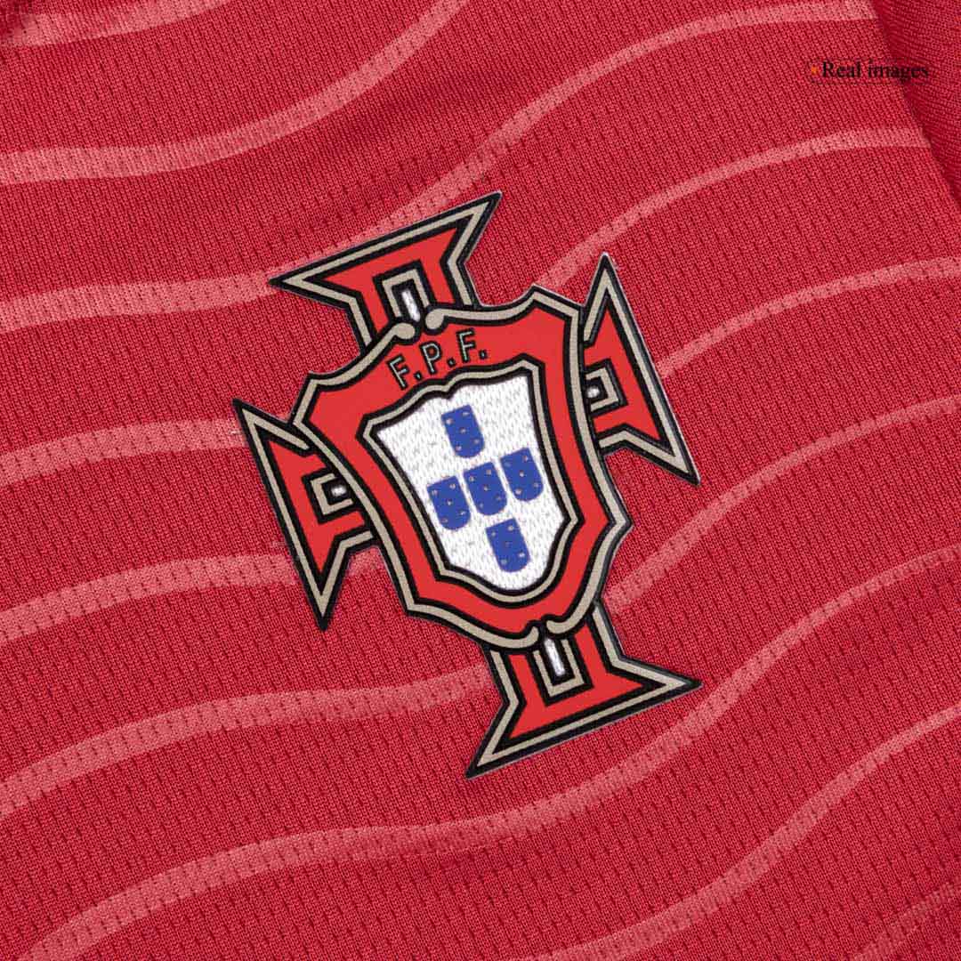 Portugália B. FERNANDES #8 Gyerek Hazai Világbajnokság Mez Készlet(Mez+Nadrág) 2026 Piros