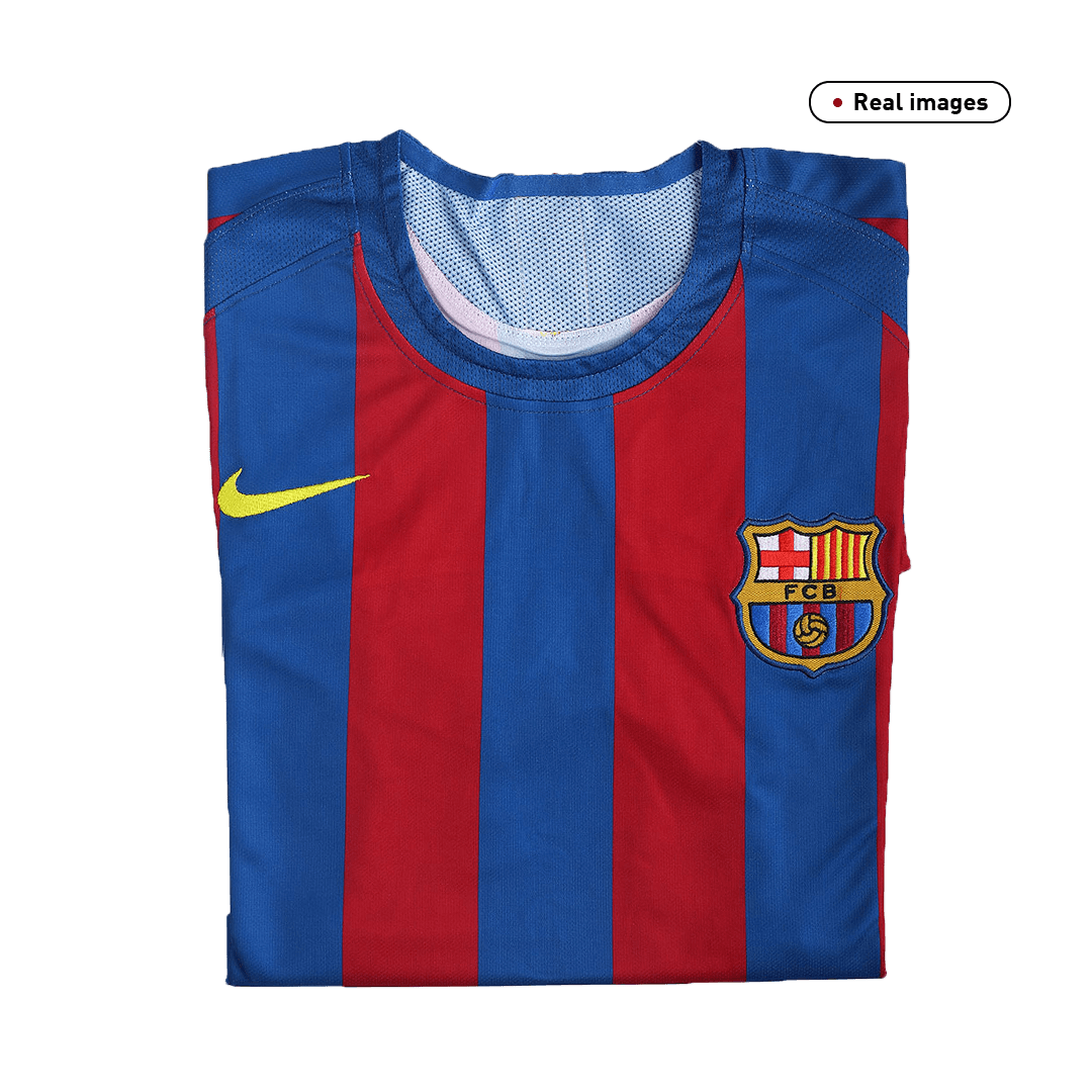 Barcelona Otthon Retro Futball 2005/06 Piros&Kék