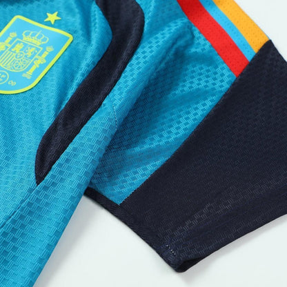 Játékos Verzió Spanyolország Világbajnoki Mez Szett (Mez+Nadrág) 2026 Kék