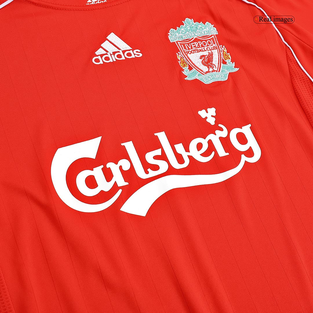 Liverpool Otthon Retro Futball Mez 2006/07 Piros