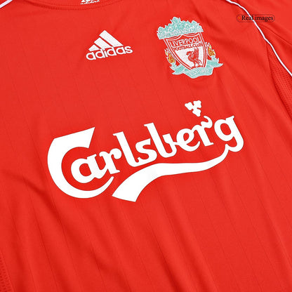 Liverpool Otthon Retro Futball Mez 2006/07 Piros