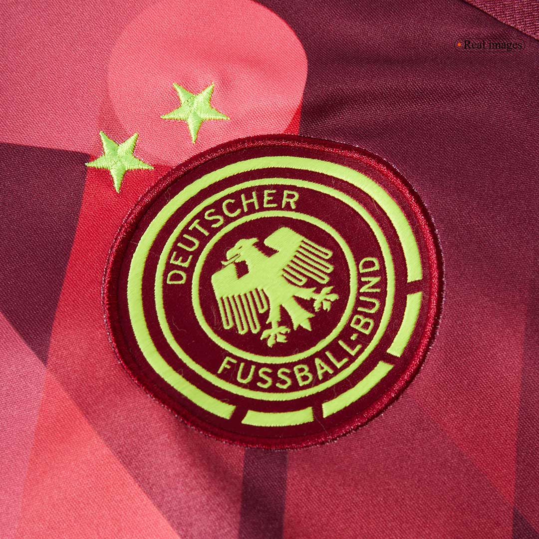 Németország Idegenbeli Futball Mez 2025 Piros