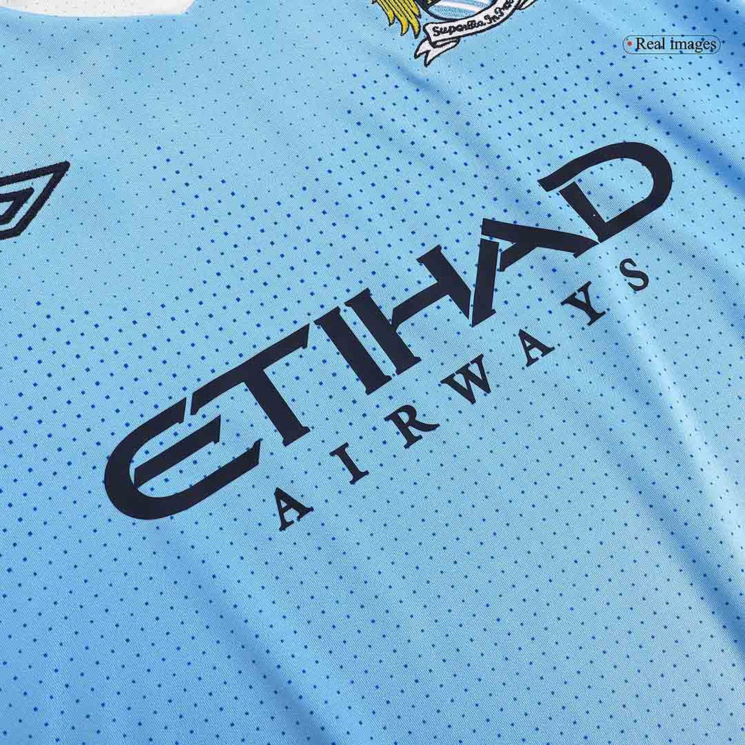 Manchester City Otthon Retro Futball 2011/12 Kék