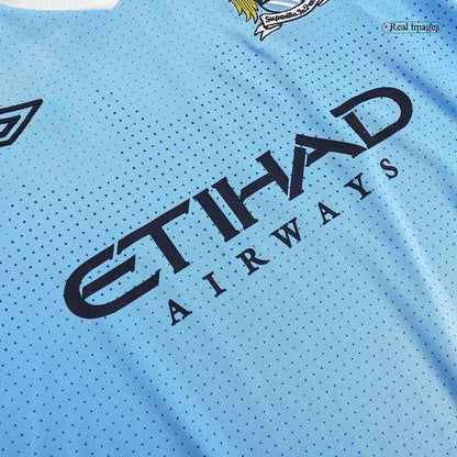 Manchester City Otthon Retro Futball 2011/12 Kék