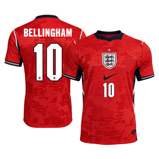 BELLINGHAM #10 Anglia Idegenbeli Világbajnoki Mez 2026 Piros