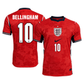BELLINGHAM #10 Anglia Idegenbeli Világbajnoki Mez 2026 Piros