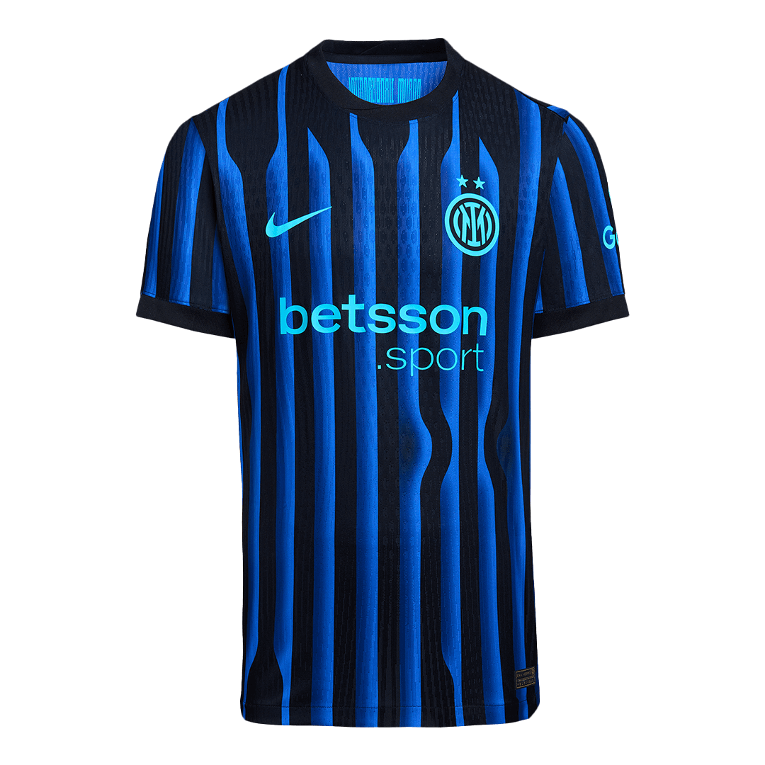 LAUTARO #10 Játékos Inter Milan Otthon Soccer Mez 2025/26 Kék&Fekete