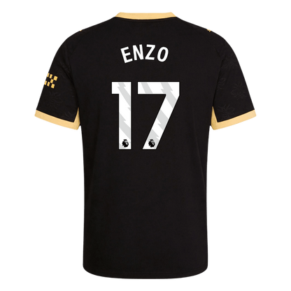 ENZO #17 Manchester City Játékos Verzió Idegenbeli Mez 2026/27 Fekete