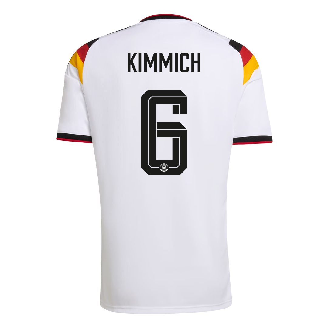KIMMICH #6 Németország Hazai Világbajnoki Mez 2026 Fehér