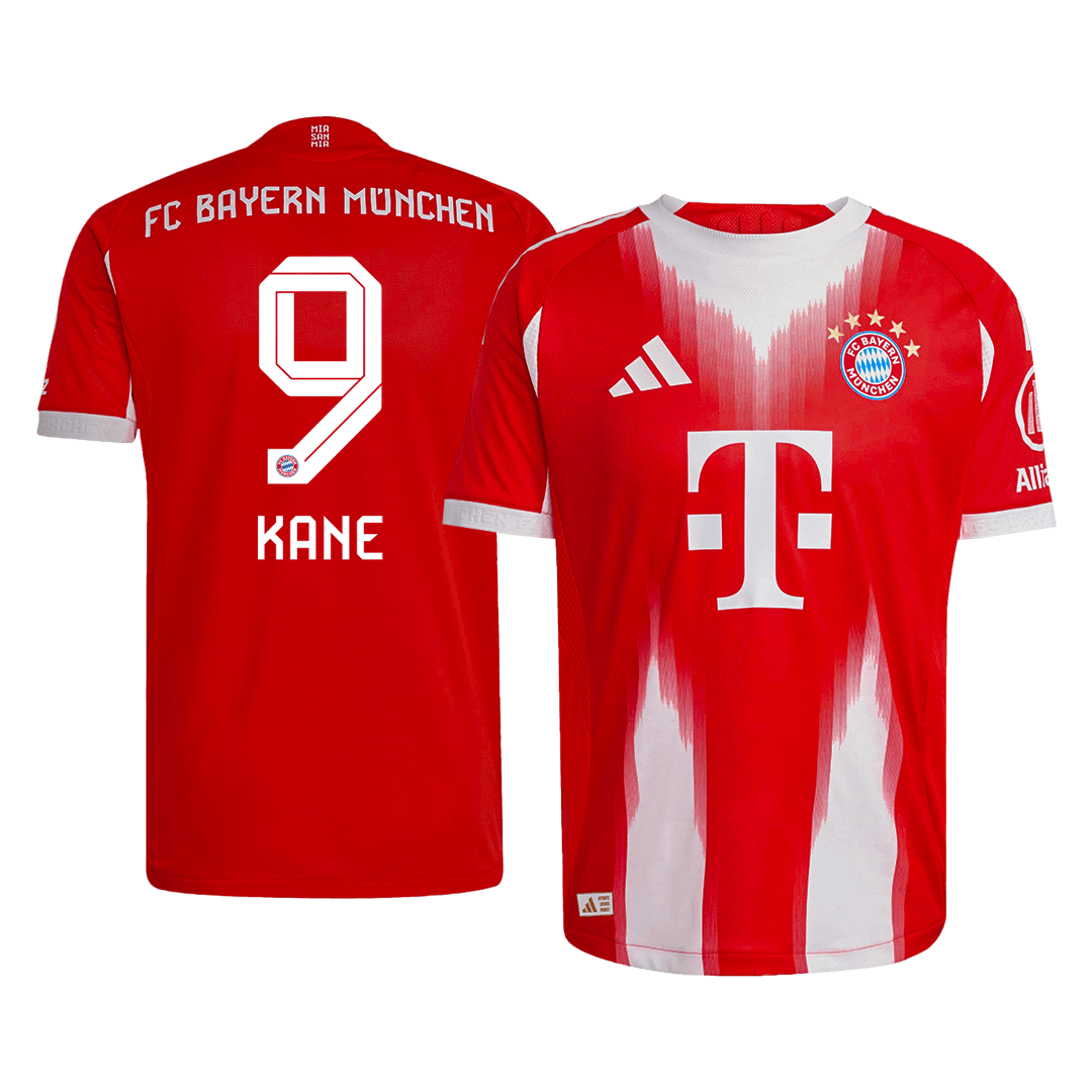 KANE #9 Játékos Bayern Munich Otthon Soccer Mez 2025/26 Piros