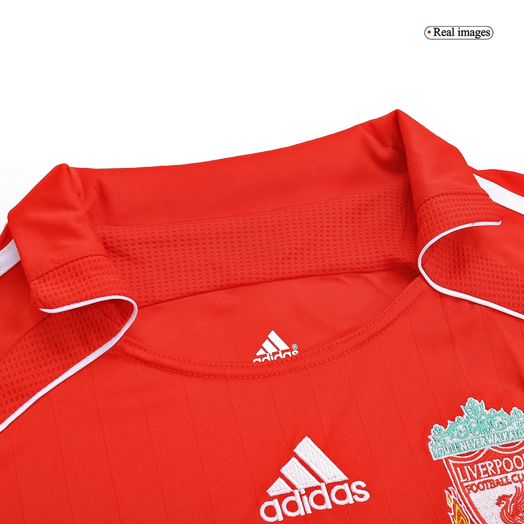 Liverpool Otthon Retro Futball Mez 2006/07 Piros