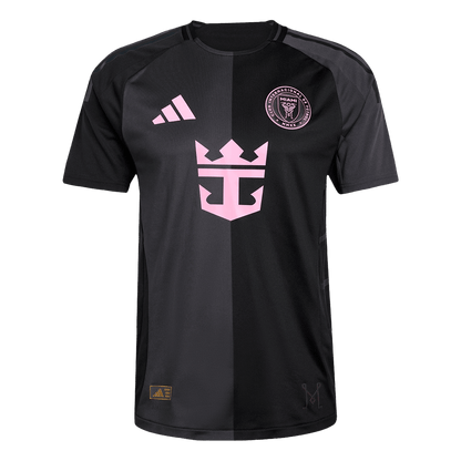 DE PAUL #7 Játékos Inter Miami CF Idegenbeli Soccer Mez 2025 Fekete&Szürke
