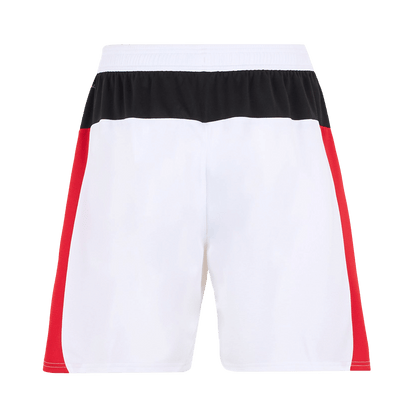 AC Milan Idegenbeli Soccer Rövidnadrág 25/26 Fehér