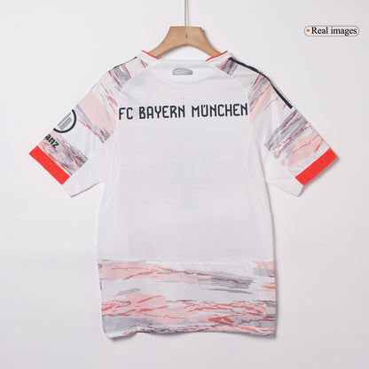 KANE #9 Játékos Bayern Munich Idegenbeli Soccer Mez 2025/26 Fehér