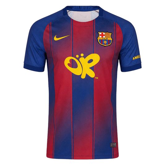 Barcelona Hazai Mez 2025/26 Piros&Kék