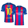 MESSI #10 Barcelona Hazai Retro Futball Mez 2016/17 Piros&Kék