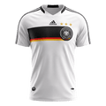 Németország Hazai Retro Futball Mez 2008 Fehér