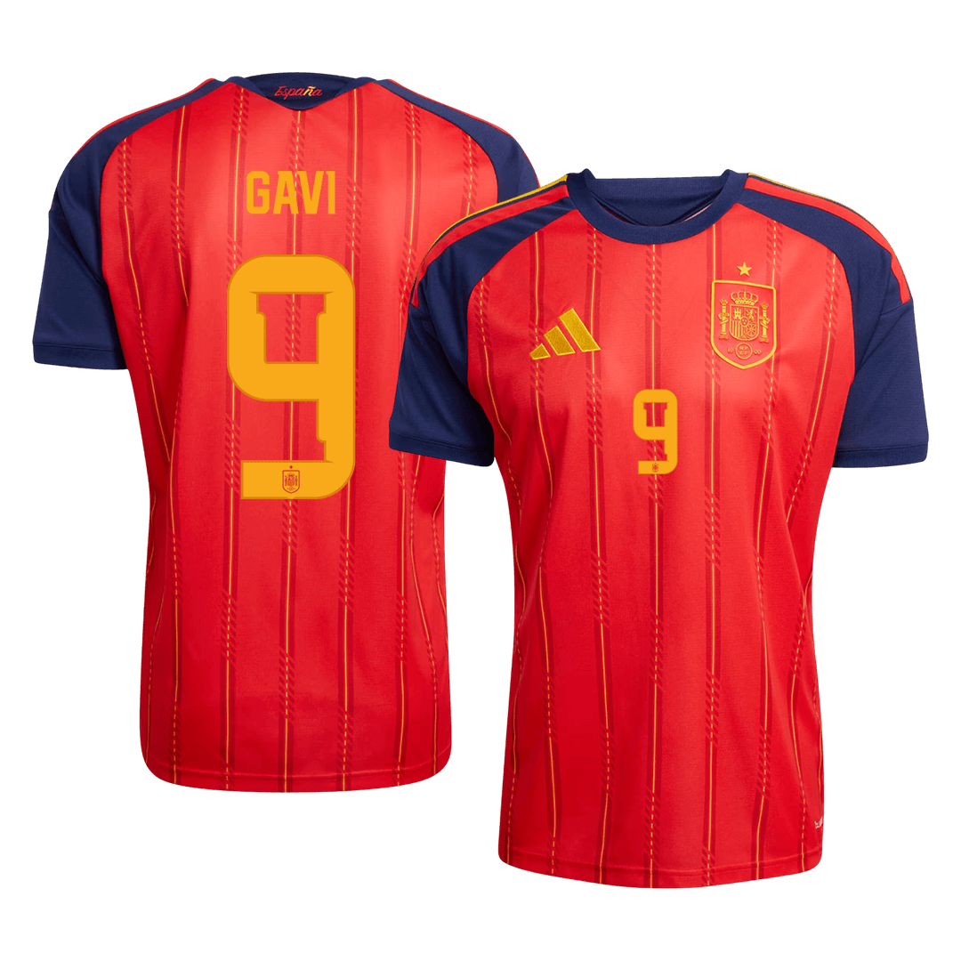 GAVI #9 Spanyolország Hazai Futball Világbajnoki 2026 Piros
