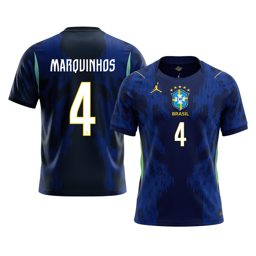 MARQUINHOS #4 Brazília Idegenbeli Mez 2026 Sötétkék
