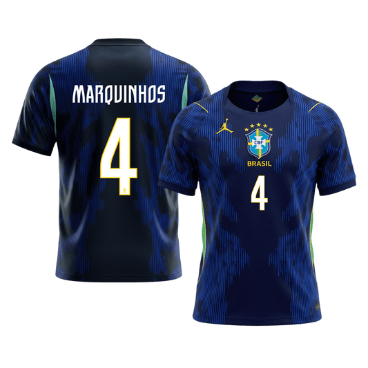MARQUINHOS #4 Brazília Idegenbeli Mez 2026 Sötétkék