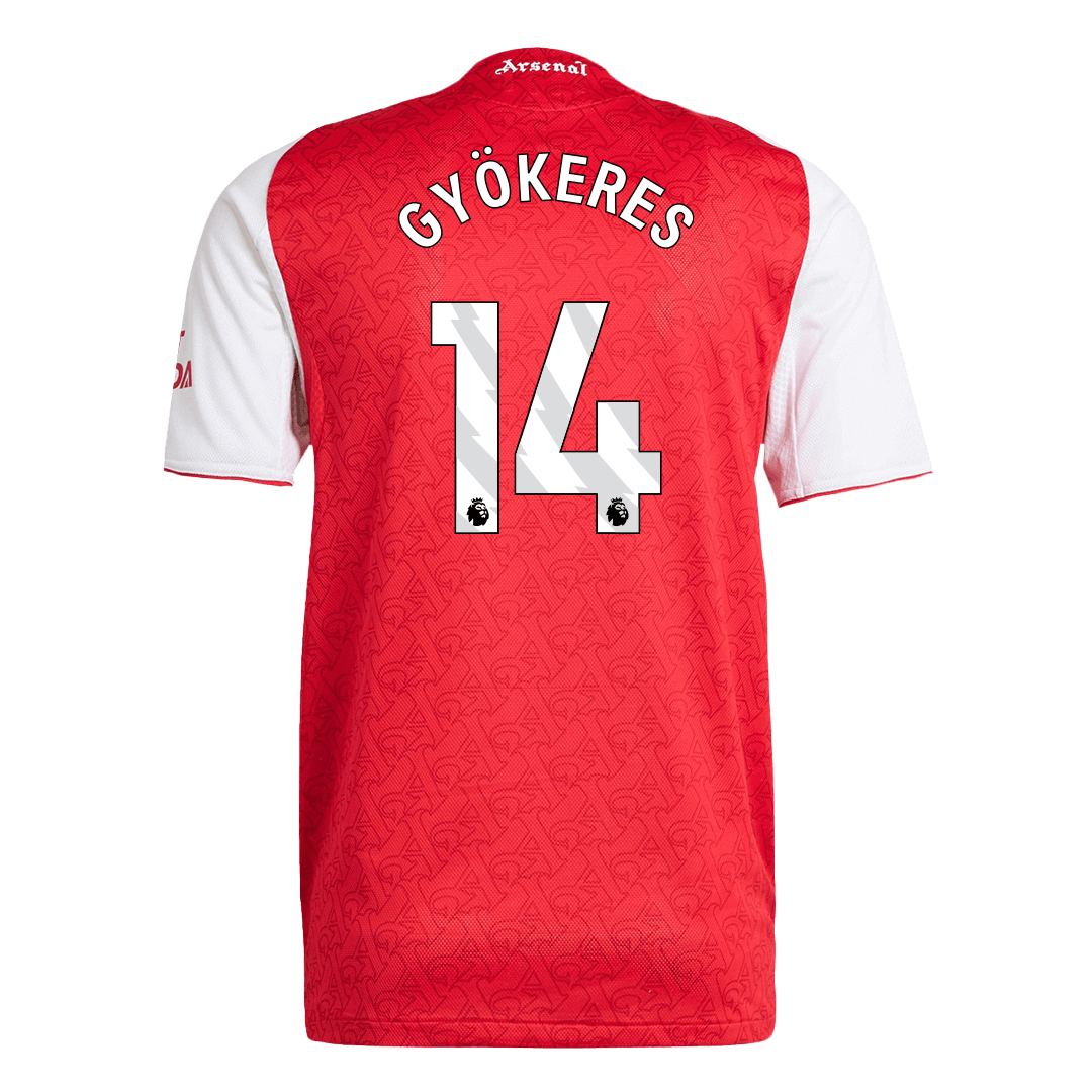 GYÖKERES #14 Játékos Arsenal Otthoni Soccer Mez 2025/26 Piros