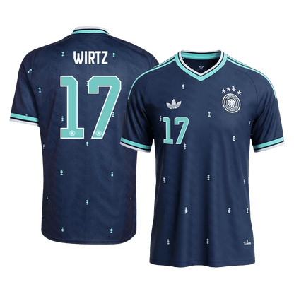 WIRTZ #17 Németország Idegenbeli Világbajnoki Mez 2026 Sötétkék