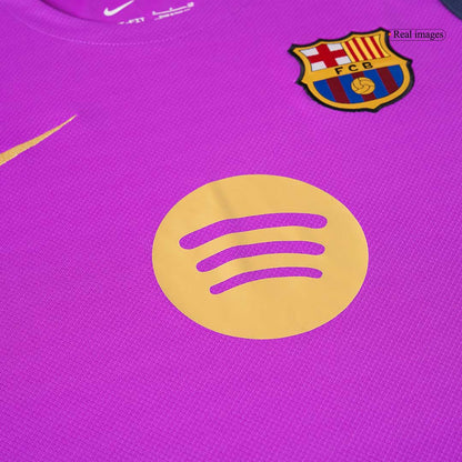 Barcelona Előtti-Mérkőzés Edzés Soccer Mez 25/26 Lila