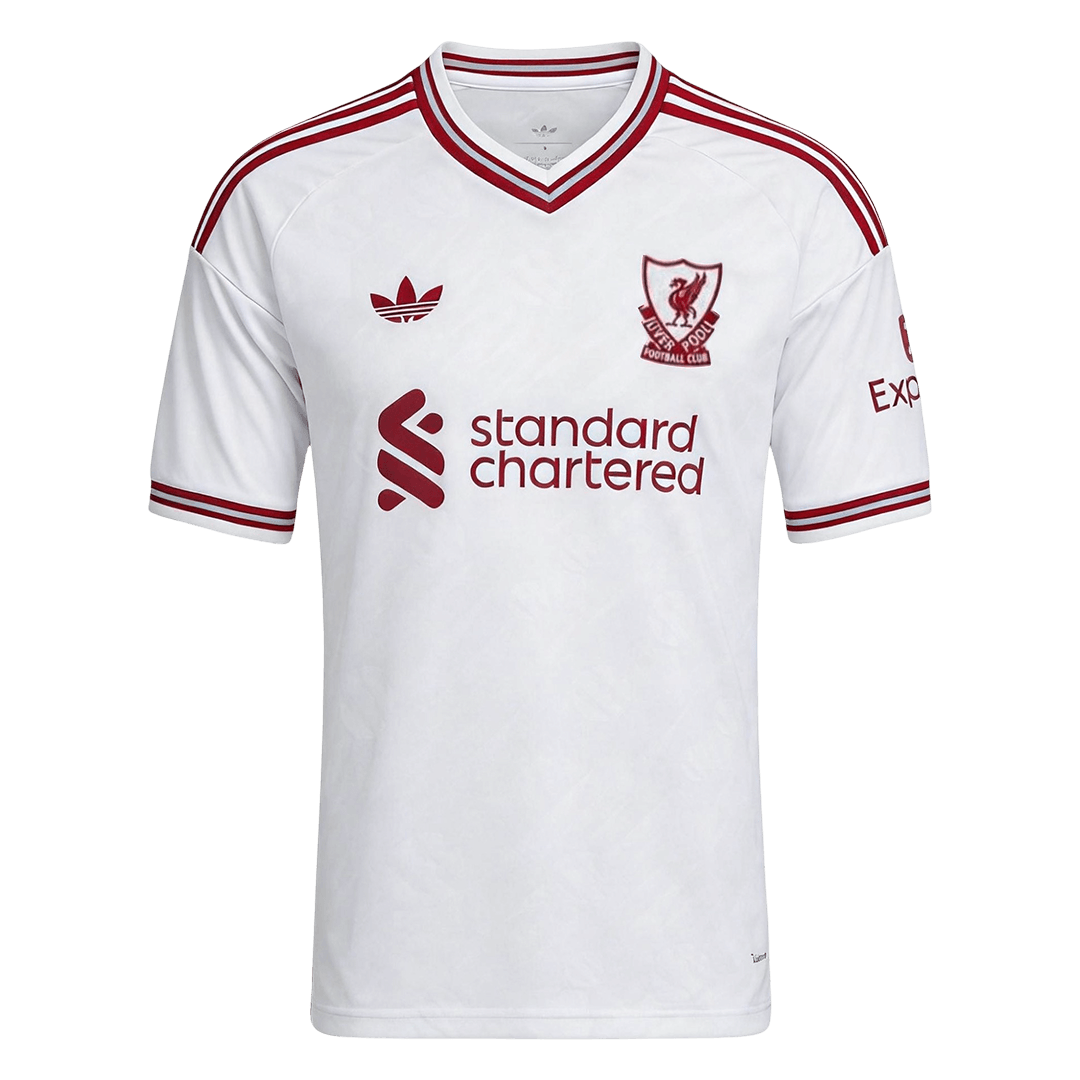 SZOBOSZLAI #8 Liverpool Idegenbeli Mez 2026/27 Fehér