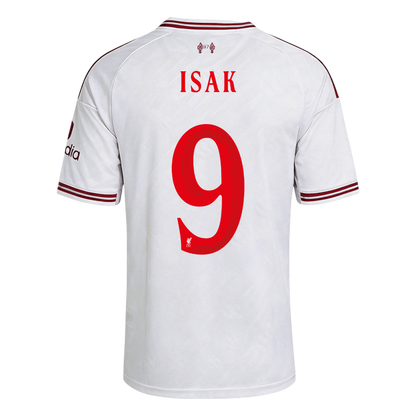 ISAK #9 Liverpool Idegenbeli Mez 2026/27 Fehér