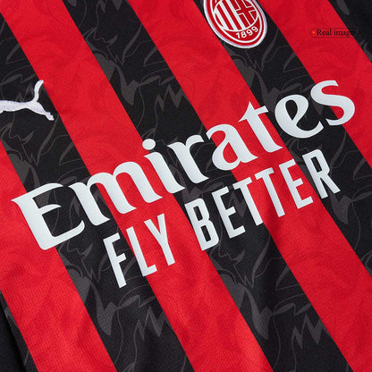 PULISIC #11 AC Milan Otthoni Soccer Mez 2025/26 Piros&Fekete