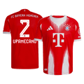 UPAMECANO #2 Bayern Munich Játékos Otthon Mez 2025/26 Piros