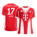 OLISE #17 Bayern Munich
 Otthon Futball Mez 2025/26 Piros