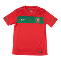 Portugália Otthon Retro Futball Mez 2010 Piros