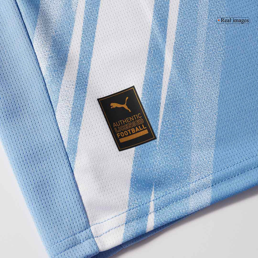 Manchester City Hazai Szett (Mez + Nadrág + Zokni) Mez 2025/26 Kék