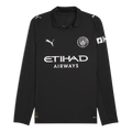 Manchester City 
 Idegen 
Hosszú Ujjú Futball Mez 
2025/26 
 Fekete