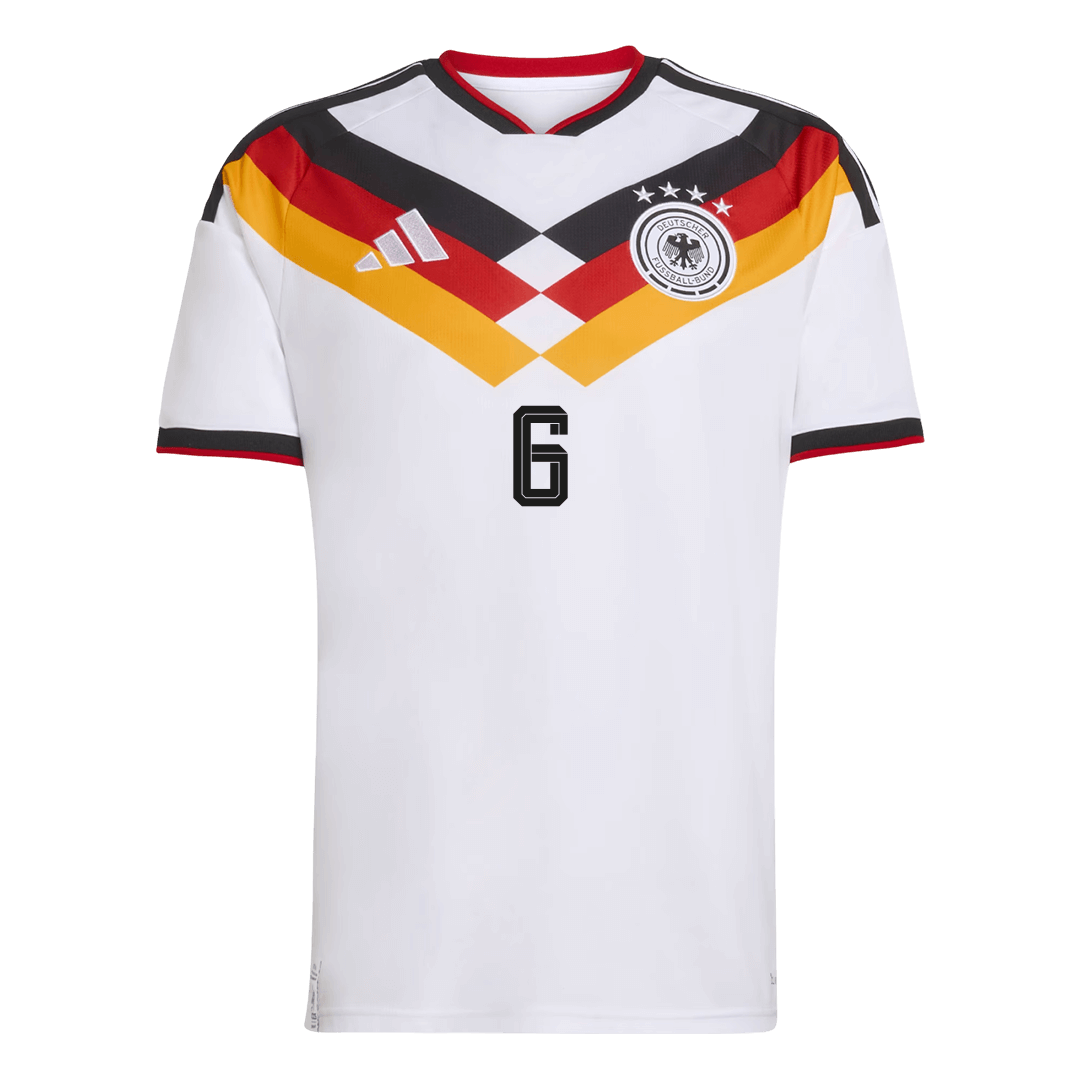 KIMMICH #6 Németország Hazai Világbajnoki Mez 2026 Fehér