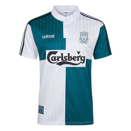 Liverpool Idegenbeli Retro Futball Mez 1995/96 Kék&Fehér 2025/26