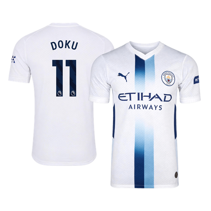 DOKU #11 Manchester City Harmadik Mez 2026/27 Fehér