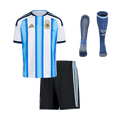 Argentína Gyerek Hazai Világbajnokság Mez Készlet(Mez+Nadrág+Zokni) 2025/26