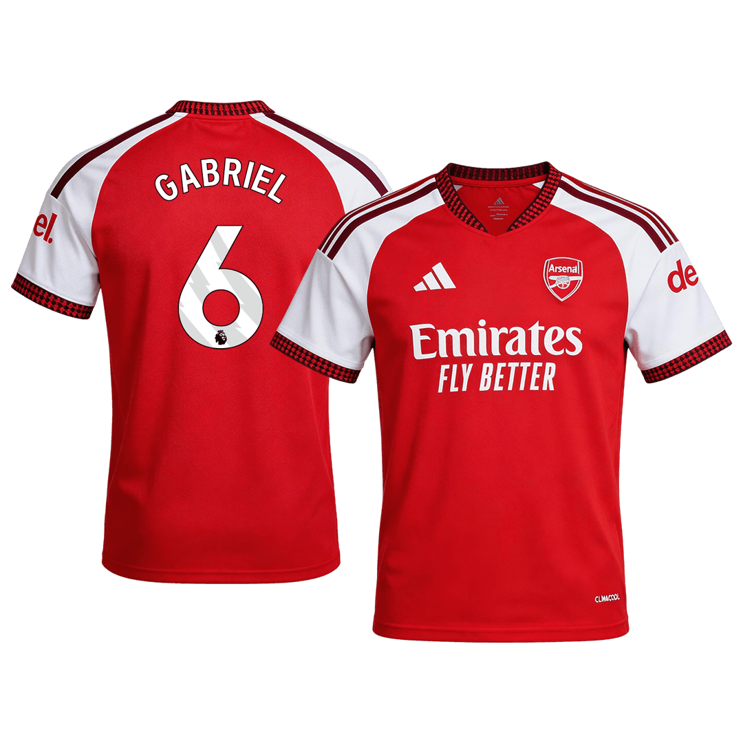 GABRIEL #6 Arsenal Hazai Mez 2026/27 Piros