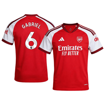 GABRIEL #6 Arsenal Hazai Mez 2026/27 Piros
