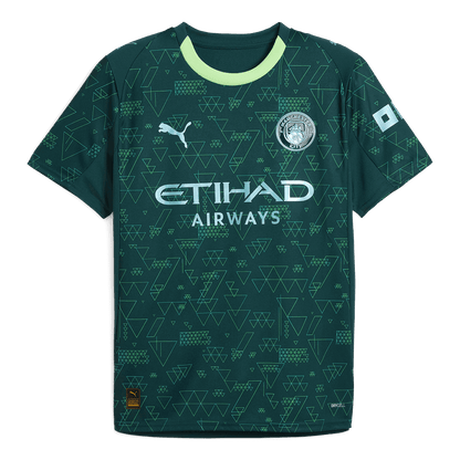 Manchester City Negyedik Mez 2025/26 Zöld