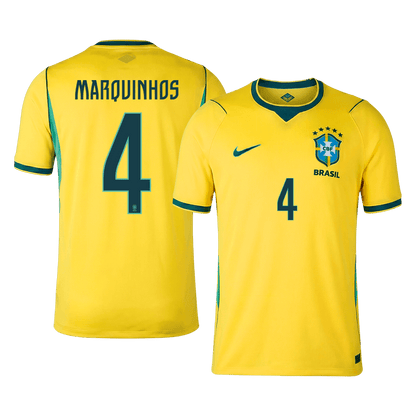 MARQUINHOS #4 Brazília Hazai Mez 2026 Sárga