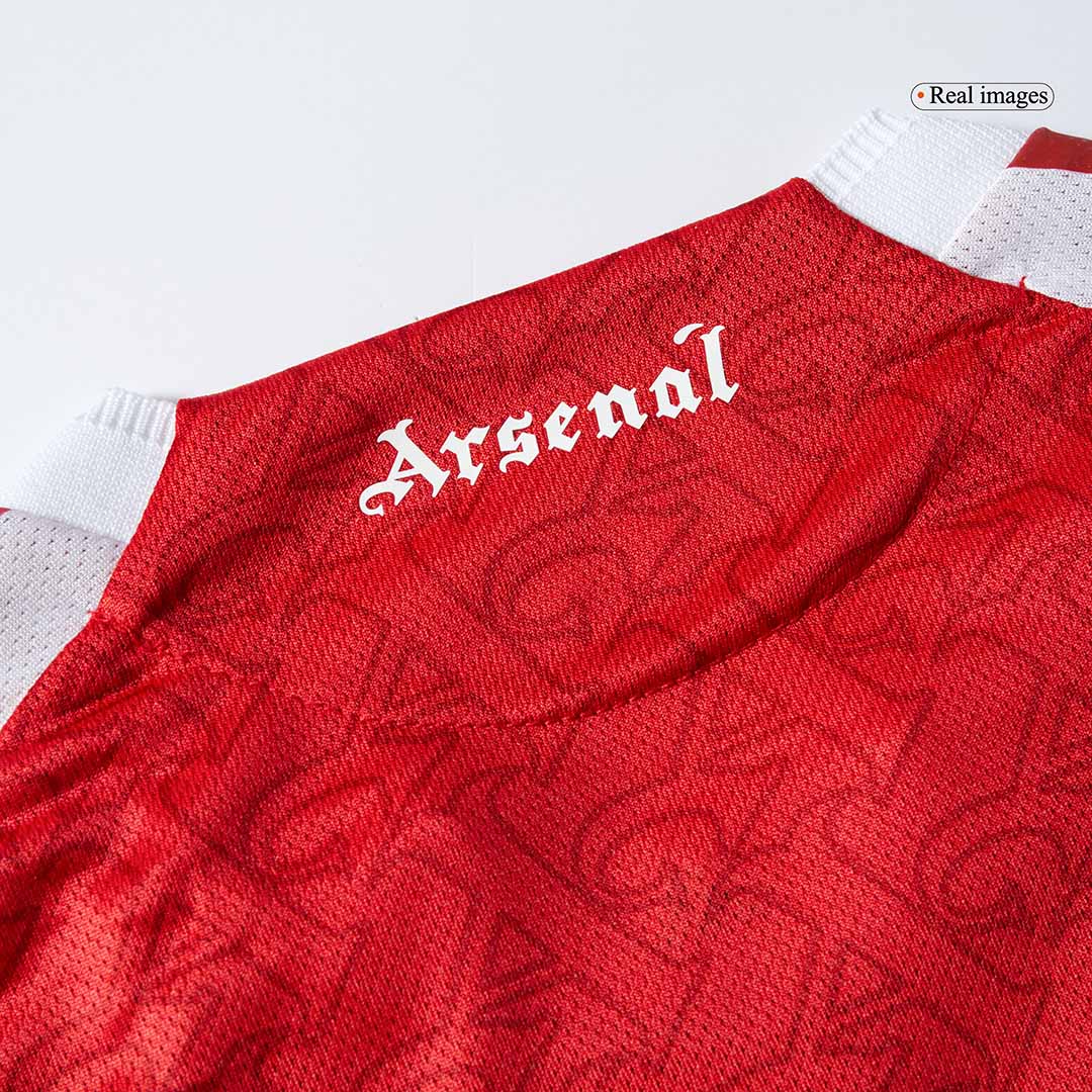 ØDEGAARD #8 Játékos Arsenal Otthoni Soccer Mez 2025/26 Piros