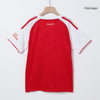 Gyerek Arsenal 
Otthoni 
Mez 
Készlet (Mez + Nadrág + Zokni) 
2025/26 
Piros