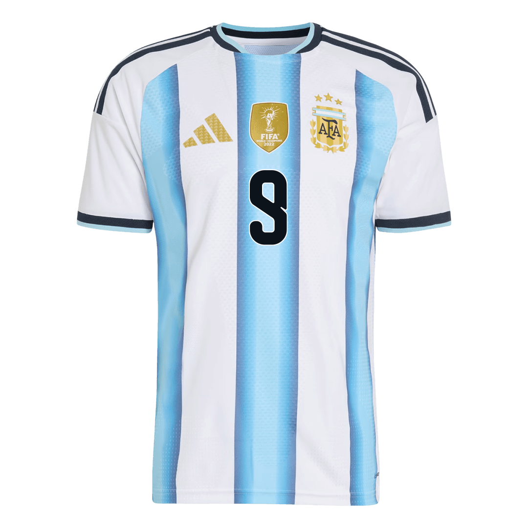 J.ÁLVAREZ #9 Argentína Játékos Verzió Hazai Világbajnoki Mez 2026