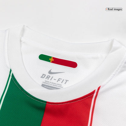 Portugália Idegenbeli Retro Futball Mez 2010 Fehér