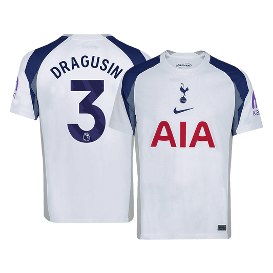 DRAGUSIN #3 Tottenham Hotspur Otthon Mez 2025/26 Fehér