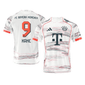 KANE #9 Játékos Bayern Munich Idegenbeli Soccer Mez 2025/26 Fehér