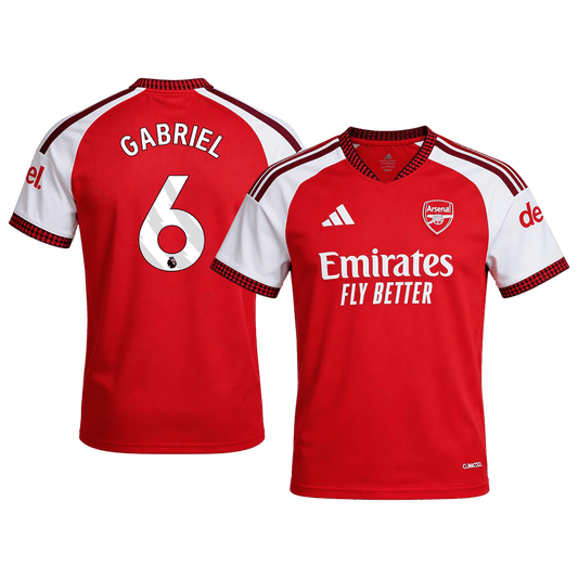 GABRIEL #6 Arsenal Játékos Verzió Hazai Mez 2026/27 Piros